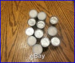 US 90% Silver Quarters 2 Rolls (80 coins) Mixed lot. Ungraded, unsearched