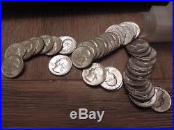 Unc/bu Roll Of Washington Silver Quarters. Price Of Silver Going Much Higher