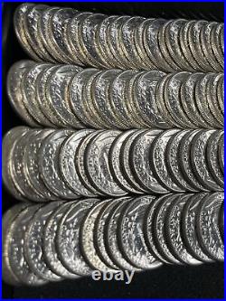 Washington Quarters 1959 D Uncirculated 2 Rolls 80 Coins 90% Silver Lot
