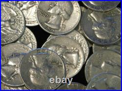 Washington Quarters 90% Silver Lot Of 20 $5 Face 1/2 Roll Mixed Dates/mints L3