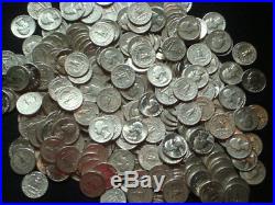Washington Quarters Rolls (400) 90% Silver $100 Face Value