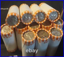 Washington quarters pre 1965 1 Roll of 40 coins $10 Face Value (90% silver)